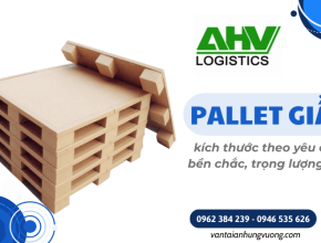 Làm pallet giấy theo kích thước yêu cầu - Chất liệu bền, trọng lượng nhẹ